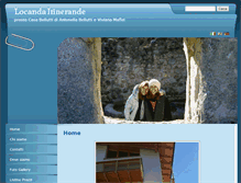 Tablet Screenshot of locandaitinerande.com